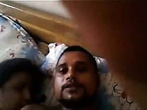 Indian girl seduces brother on bed