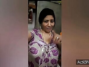 Desi aunty 59's sensual dance and intimate moments